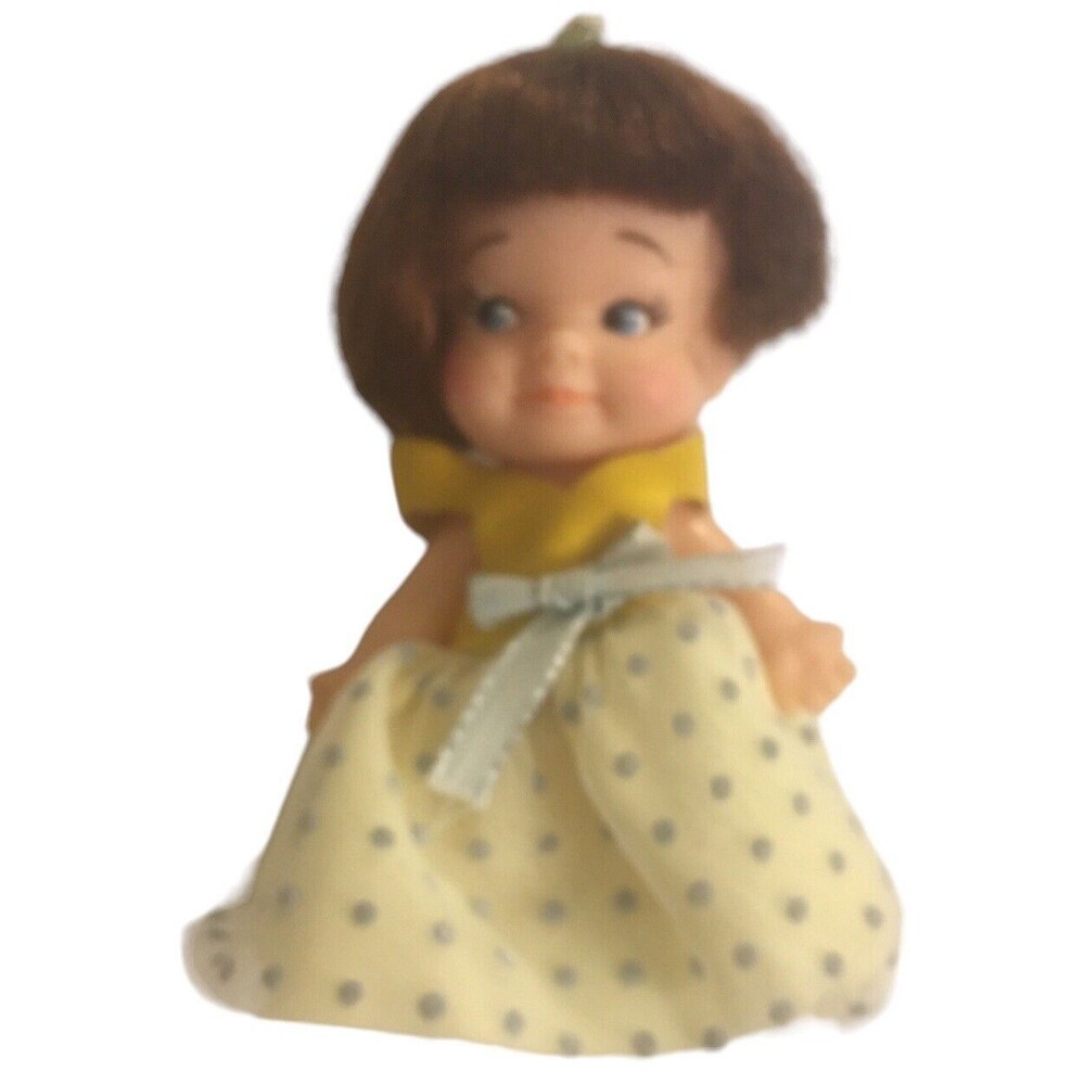 1966 “PEE WEE” Nurse Time Pocket Size Doll by Uneeda in Box Vintage Collectible